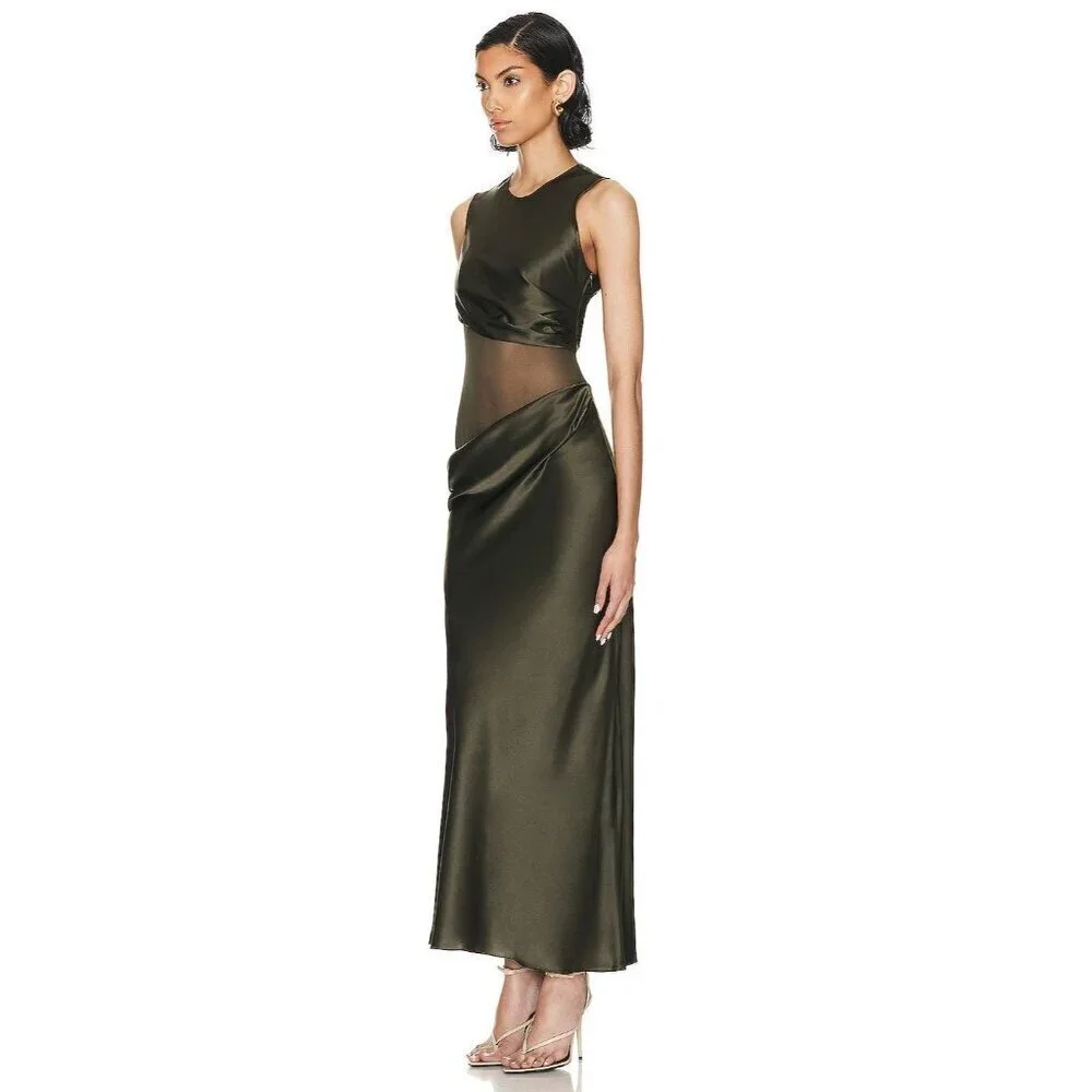 Christopher Esber Olive Maxi Dress - Picture 4 of 16